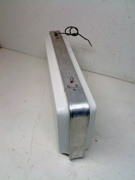 caja luz 2lados aluminio plastico 27-33.5x59-65.5x13 2u